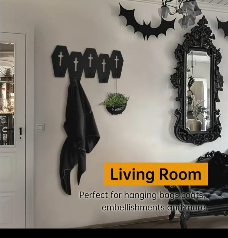Coffin Wall Hooks