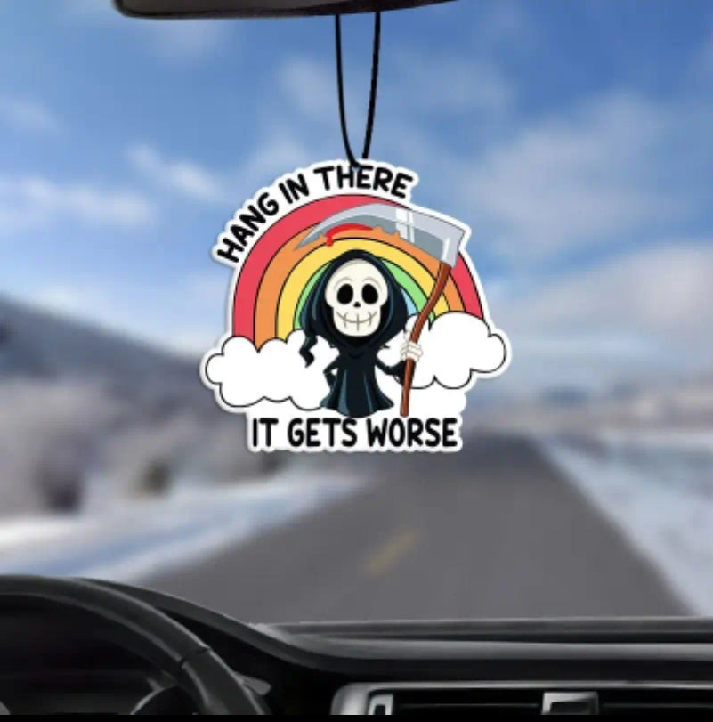 Comical Air Freshener x 4