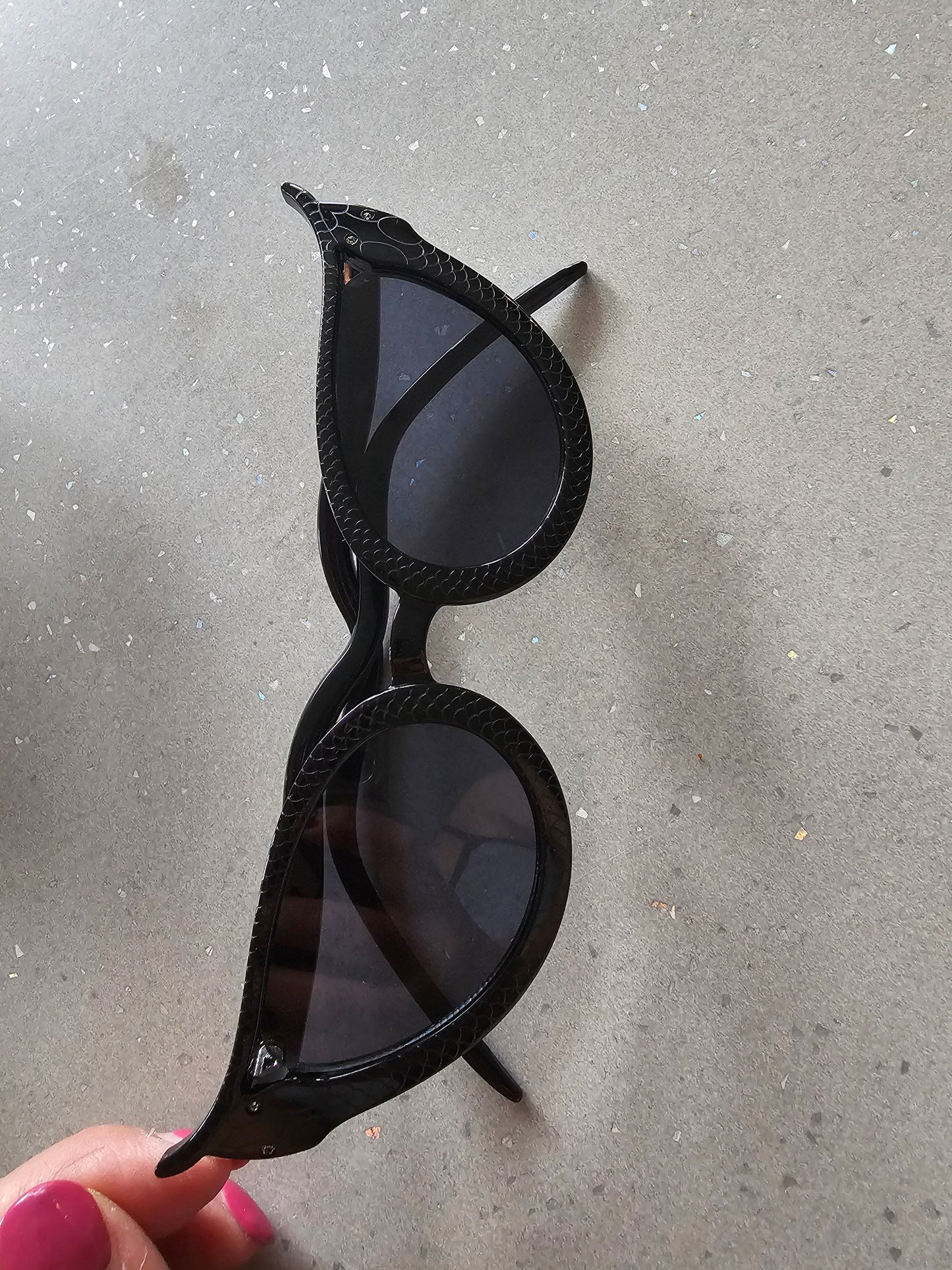 Black Snake Sunglasses