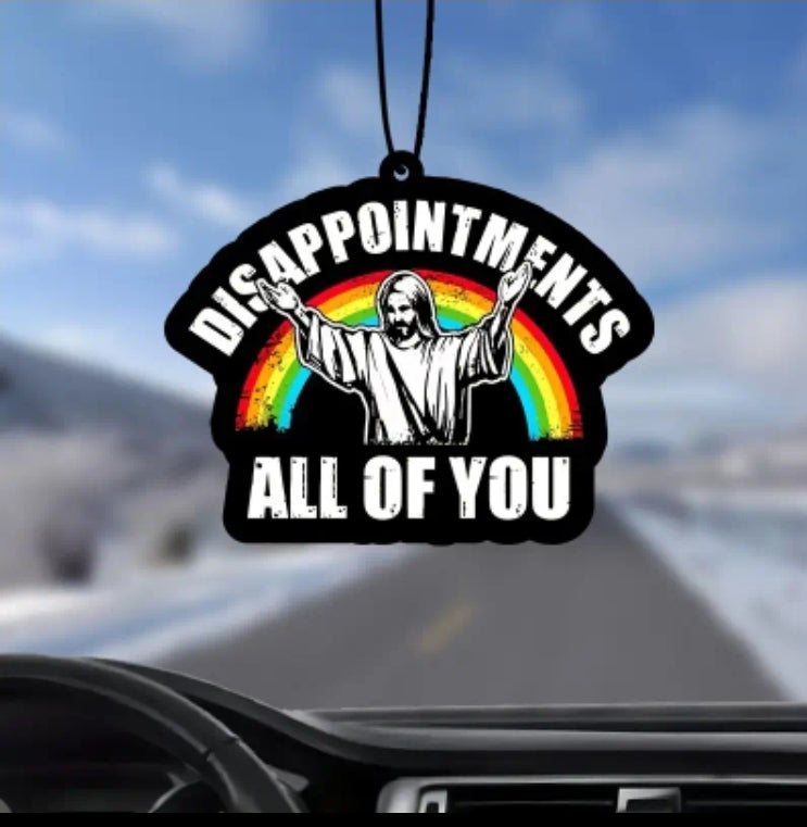 Comical Air Freshener x 4