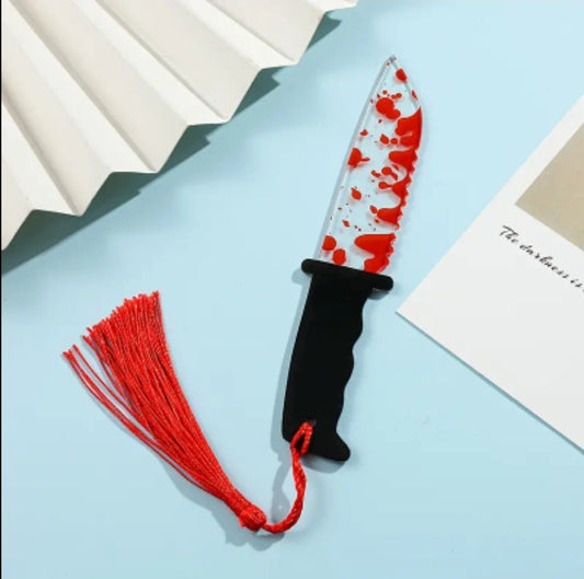 Bloody Knife Bookmark