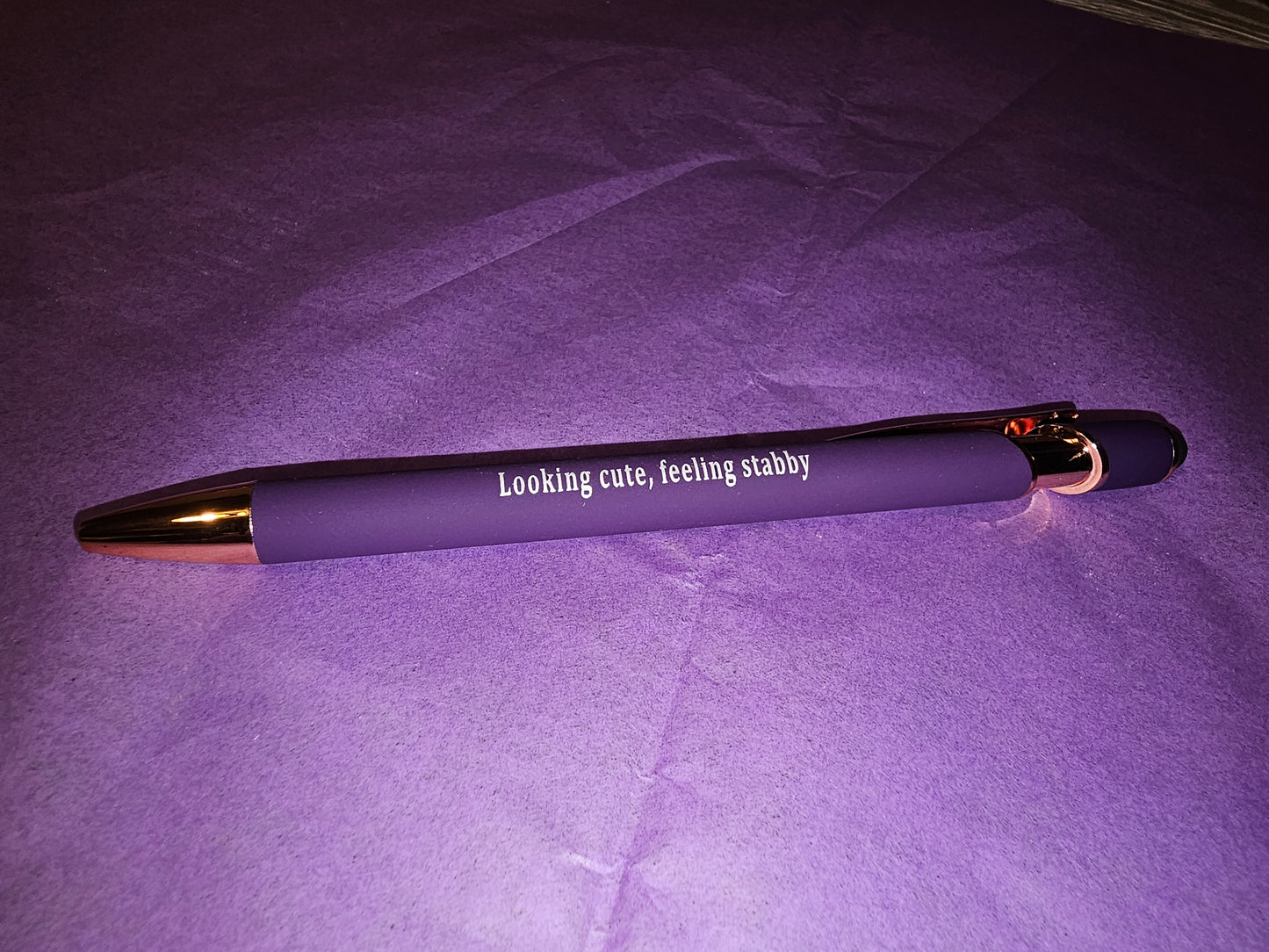 Funny notebook and pen